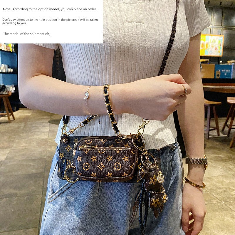 Applicable to Huawei Nova14pro Phone Case 13/10/12 Zipper 9SE Coin Purse 8se Card 7i Men and Women New Arrival 5ipro Crossbody 4e Lanyard 3i Leather 2plus Presbyopic 2S/3e Accessible Luxury