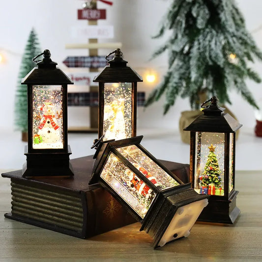 Christmas Wind Lights Crystal Lights Santa Claus Lights Christmas Party Decorations Christmas Ornaments Christmas Gifts