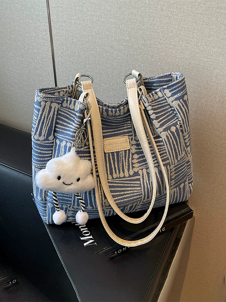 Casual Bag Women's 2025 New Arrival Class Commuter Bag Summer Popular Fashion Shoulder Bag Large Capacity Totes