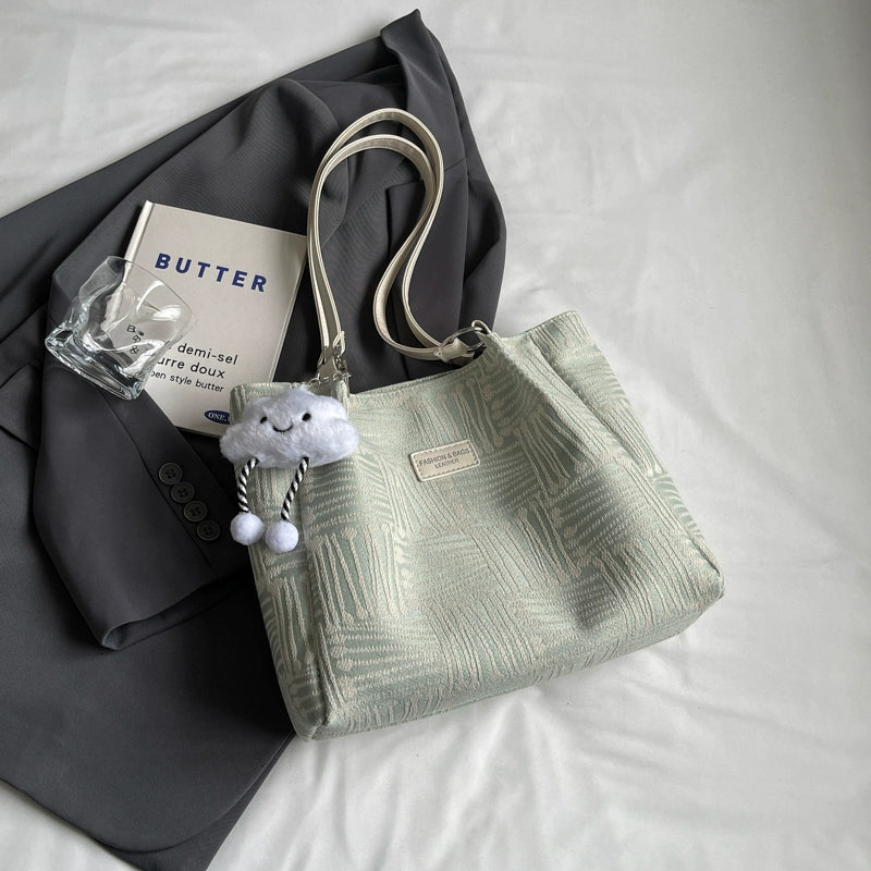 Casual Bag Women's 2025 New Arrival Class Commuter Bag Summer Popular Fashion Shoulder Bag Large Capacity Totes