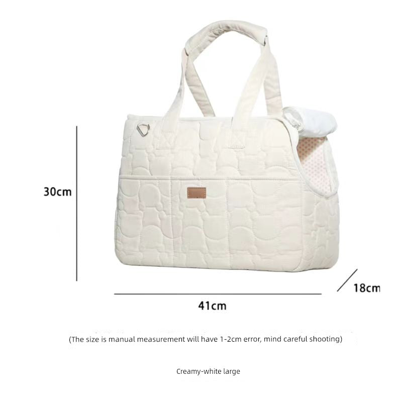 Cat Bag Portable Breathable Shoulder Small Size Dogs Handbag Light Canvas Cat and Pet Crossbody Backpack