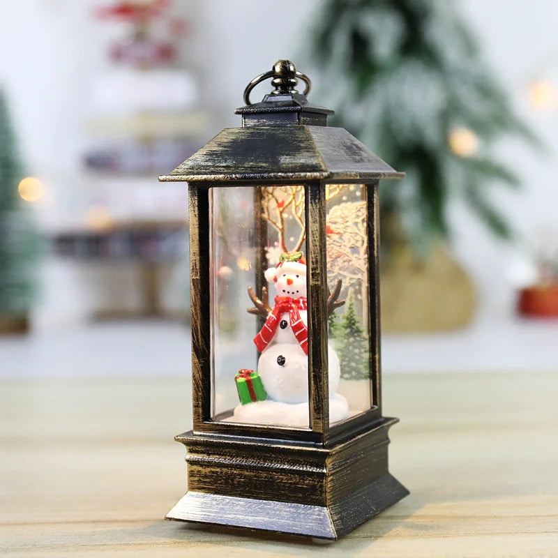 Christmas Wind Lights Crystal Lights Santa Claus Lights Christmas Party Decorations Christmas Ornaments Christmas Gifts