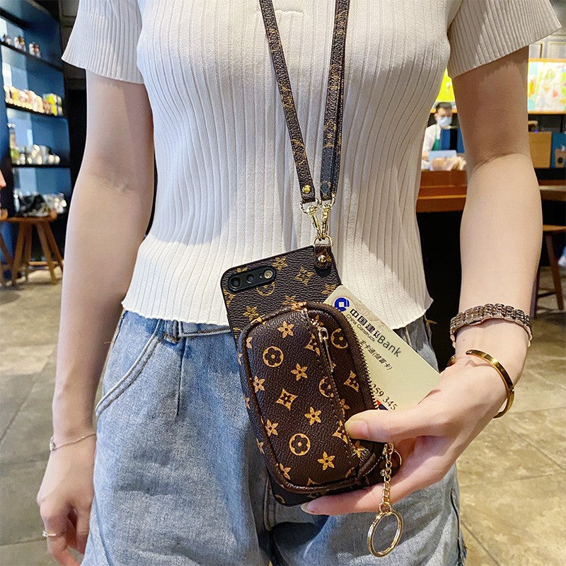 Applicable to Huawei Nova14pro Phone Case 13/10/12 Zipper 9SE Coin Purse 8se Card 7i Men and Women New Arrival 5ipro Crossbody 4e Lanyard 3i Leather 2plus Presbyopic 2S/3e Accessible Luxury