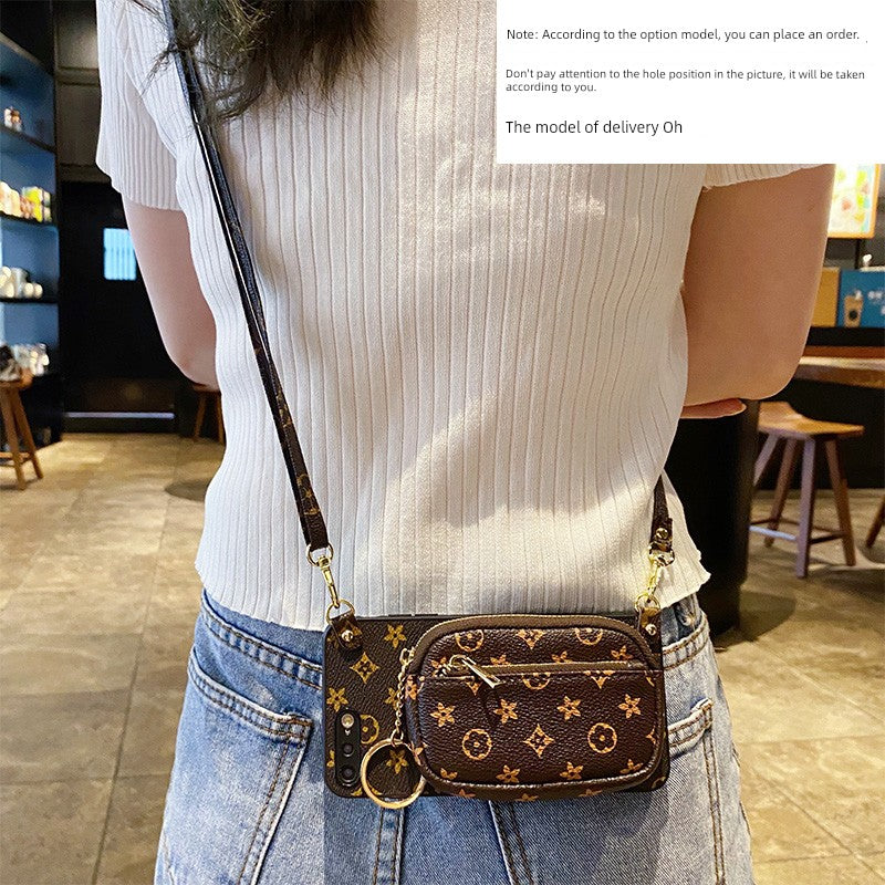 Applicable to Huawei Nova14pro Phone Case 13/10/12 Zipper 9SE Coin Purse 8se Card 7i Men and Women New Arrival 5ipro Crossbody 4e Lanyard 3i Leather 2plus Presbyopic 2S/3e Accessible Luxury